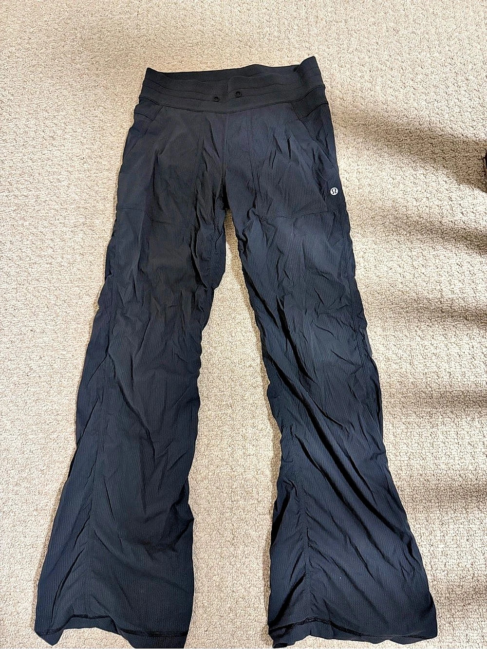 lululemon Dance Studio Mid-Rise Pant Black Size 4